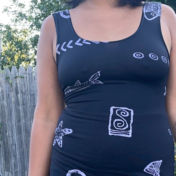 Vintage bodycon mini dress - Picture 6 of 6